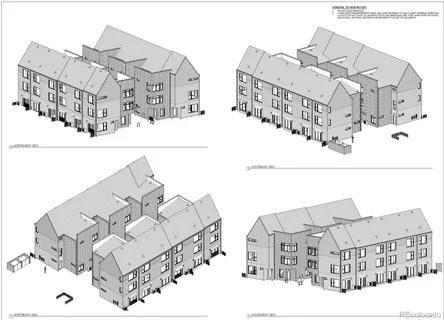 a view of building with outdoor space