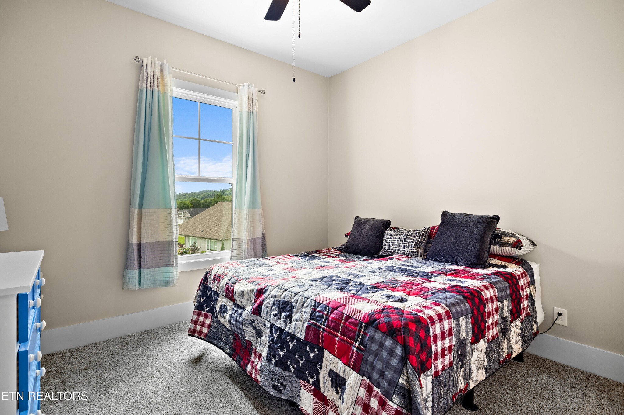 7791 Morganton Road Greenback, TN 37742 - Photo 36 of 53 a bedroom with a bed and a window