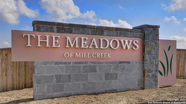 a building with a sign on it