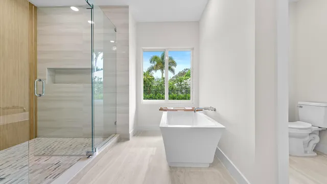 a bathroom with a sink and a large mirror