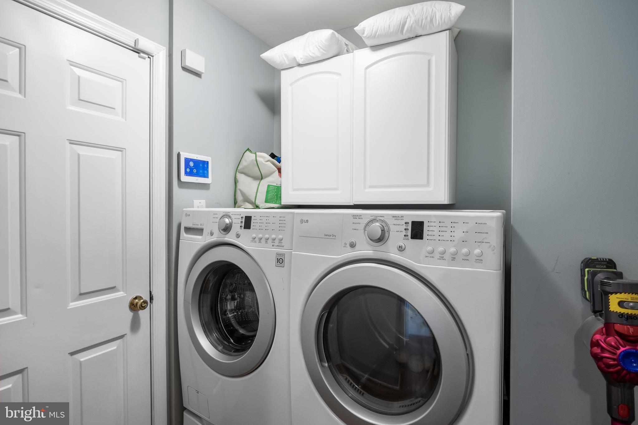 14 Vassar Road Mount Laurel, NJ 08054 - Photo 18 of 41 a view of a hallway with washer and dryer