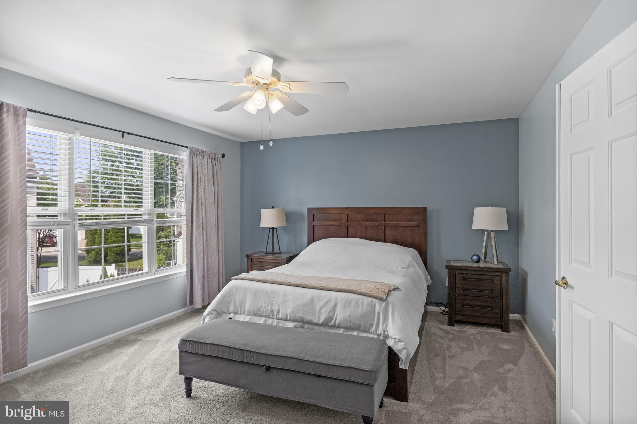 14 Vassar Road Mount Laurel, NJ 08054 - Photo 21 of 41 a bedroom with a bed and a window