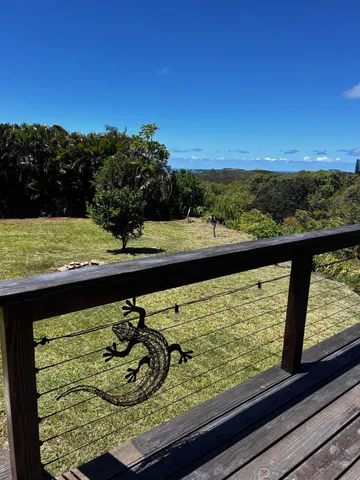 a view of a lake from a window
