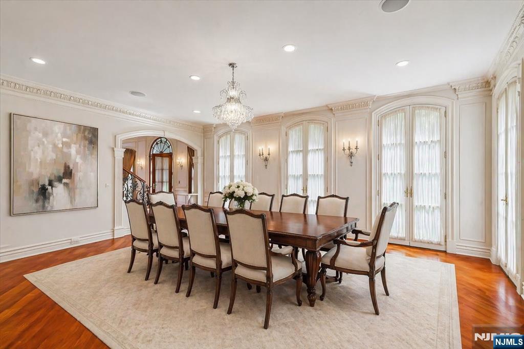 47 Fox Hedge Road Saddle River, NJ 07458 - Photo 7 of 24 a view of a dining room with furniture