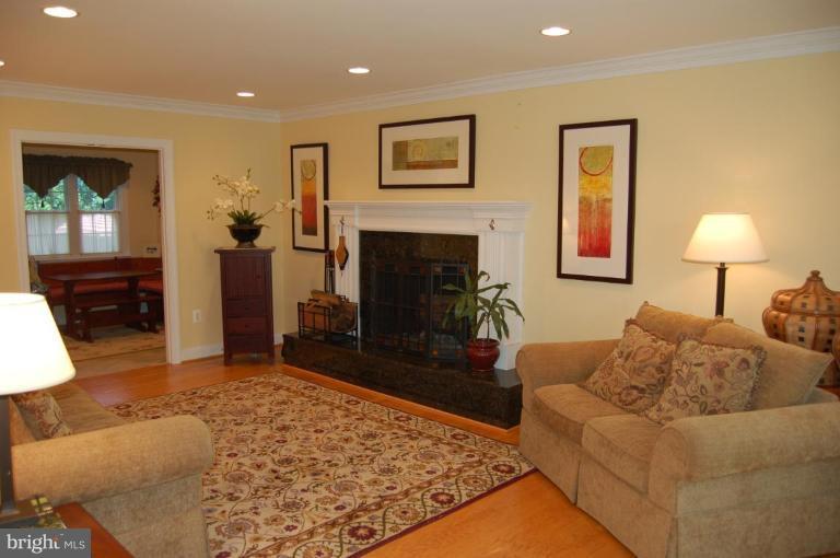 1000 Russell Road Alexandria, VA 22301 - Photo 8 of 30 a living room with furniture and a fireplace