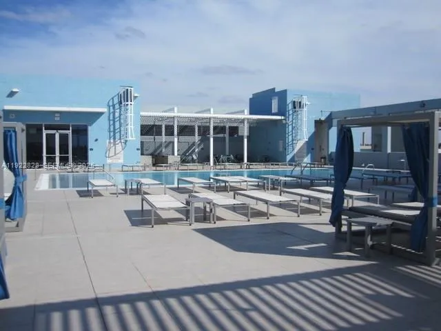 a view of a building with porch