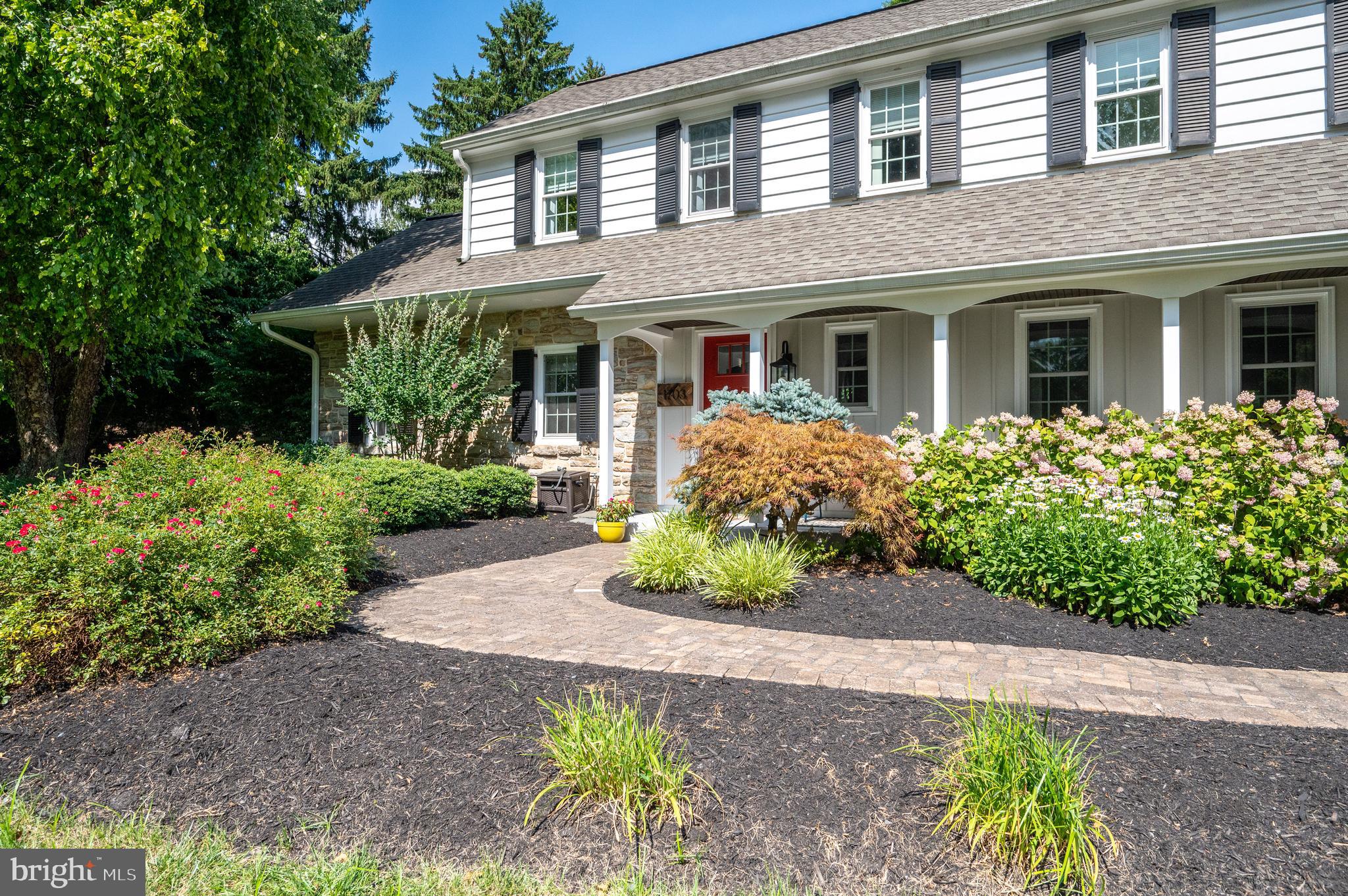 1703 Golf Road Reading, PA 19601 - Photo 2 of 70 Meandering pavers path to the front porch