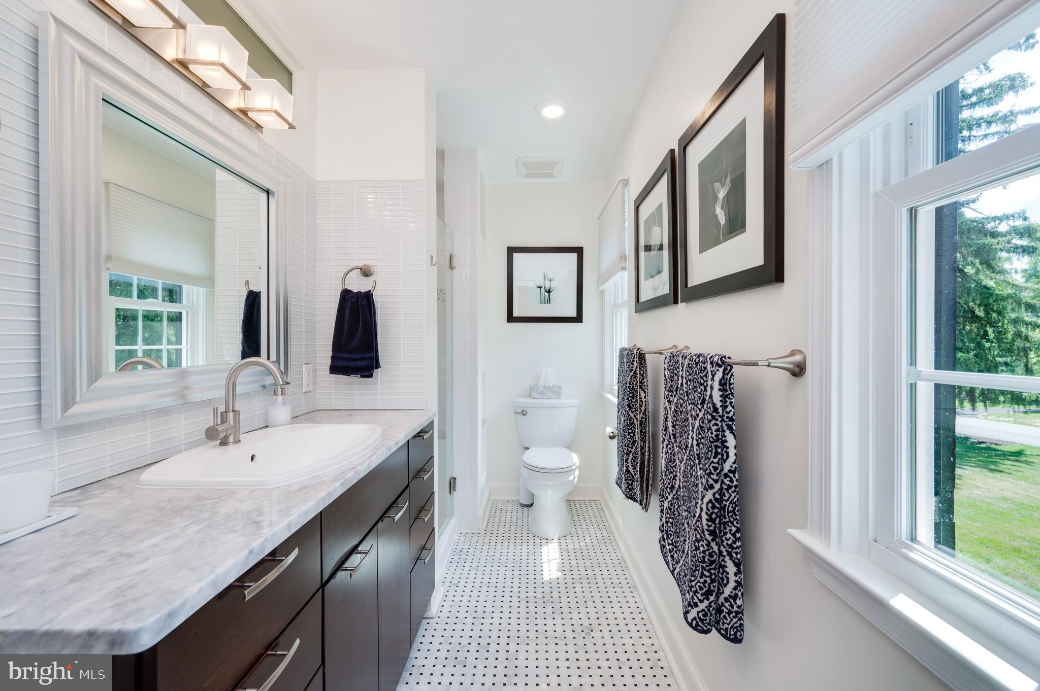 1703 Golf Road Reading, PA 19601 - Photo 33 of 70 Primary bathroom with marble top and flooring