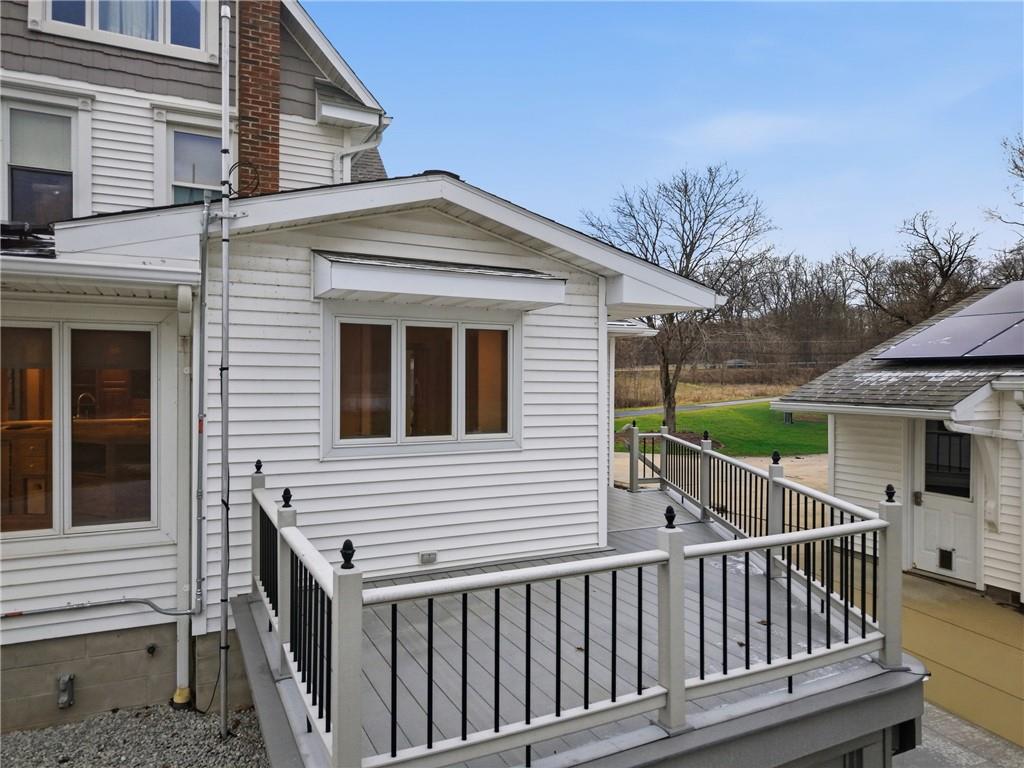 6238 Huron Street Transfer, PA 16154 - Photo 40 of 48 a view of a house with backyard and deck