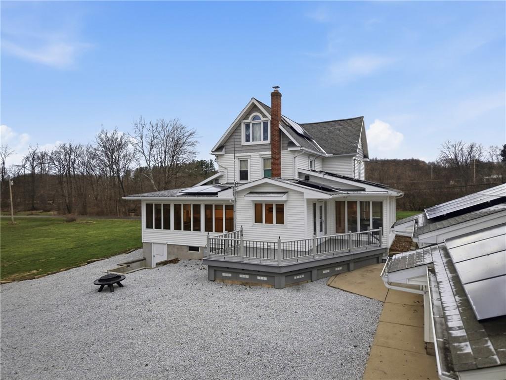 6238 Huron Street Transfer, PA 16154 - Photo 41 of 48 an aerial view of a house with a yard balcony