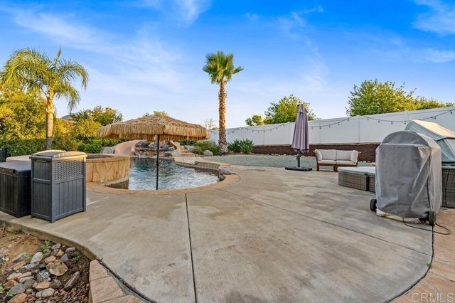 a view of a city with mountains in the background