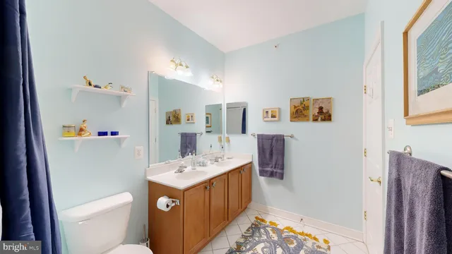 a view of a hallway with windows