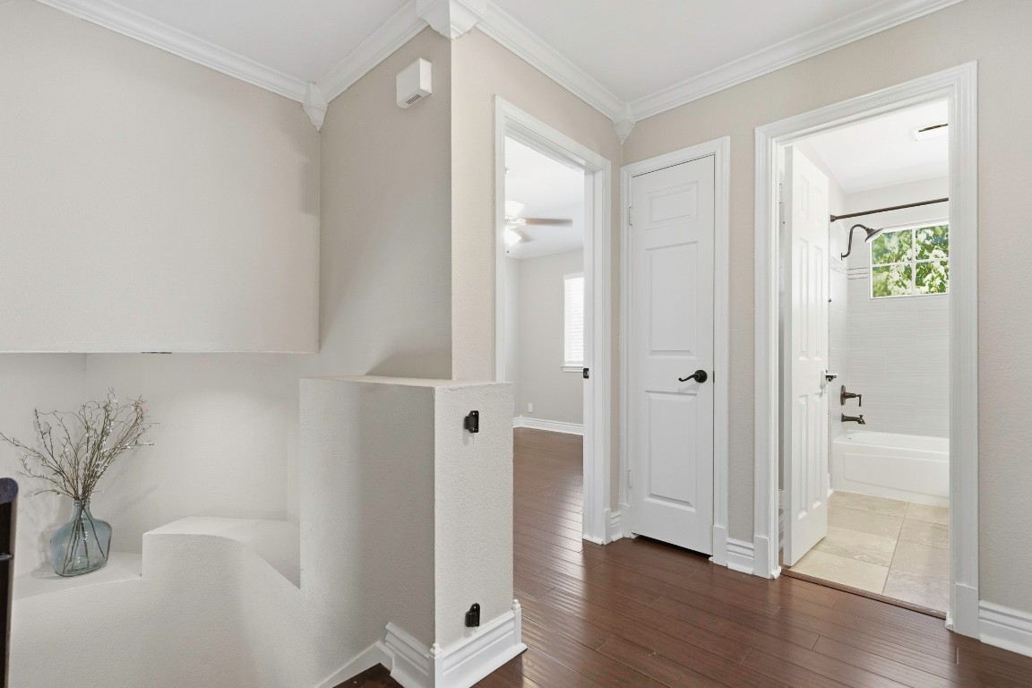 1108 Red Bird Drive Cedar Park, TX 78613 - Photo 23 of 30 a view of an entryway with wooden floor