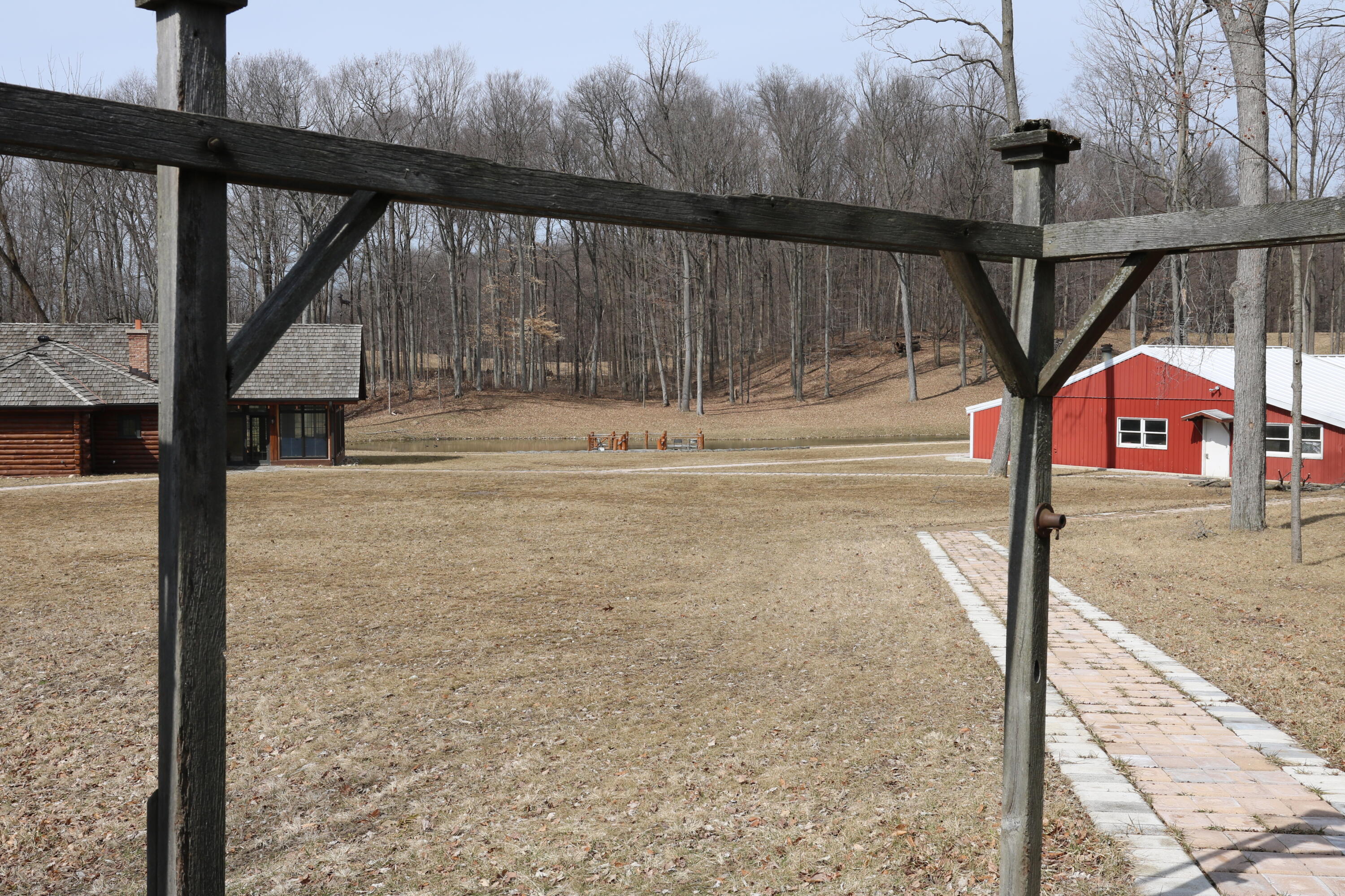 11414 Shavehead Lake Road Constantine, MI 49042 - Photo 57 of 58 View to the pond