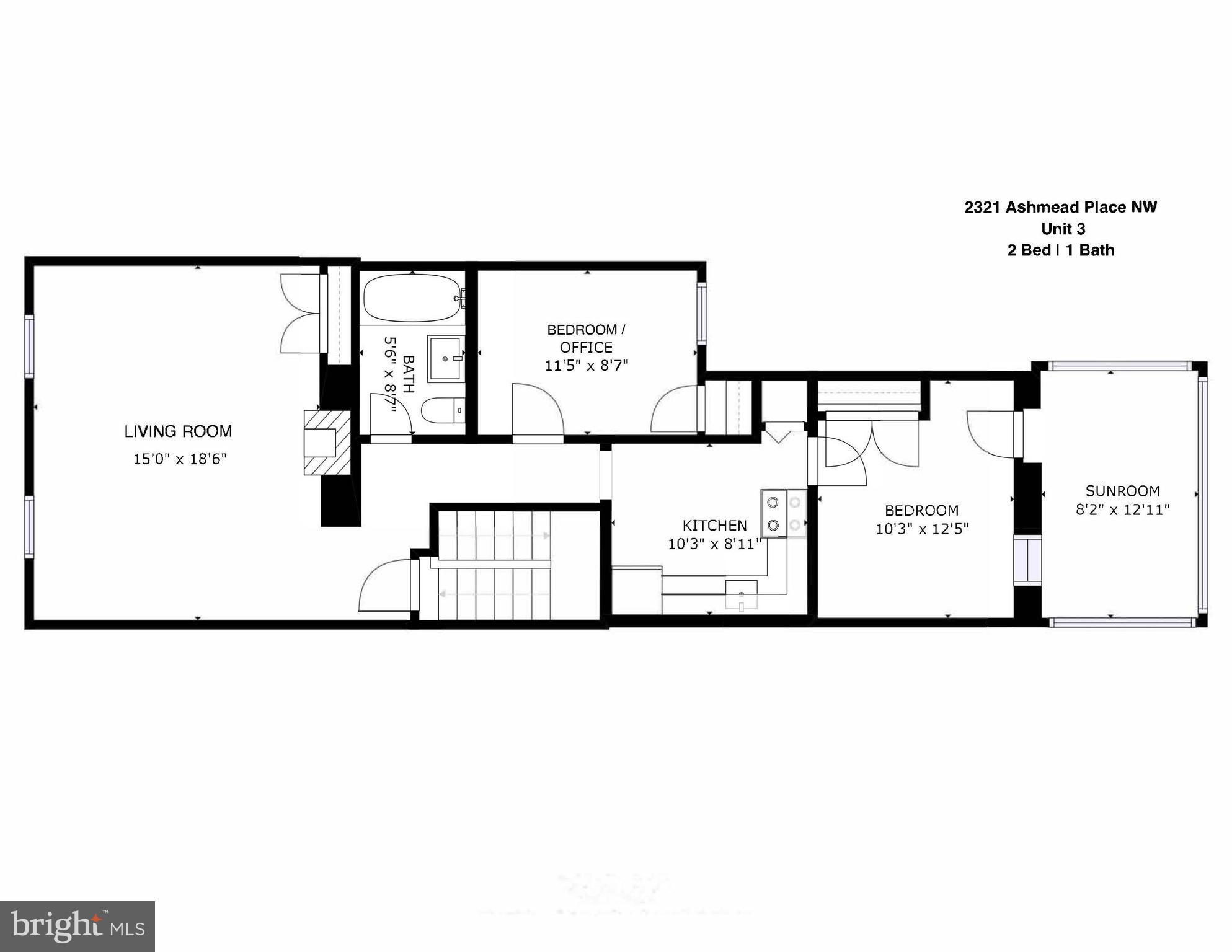 2321 Ashmead Place Northwest Washington, DC 20009 - Photo 28 of 32 Unit 3