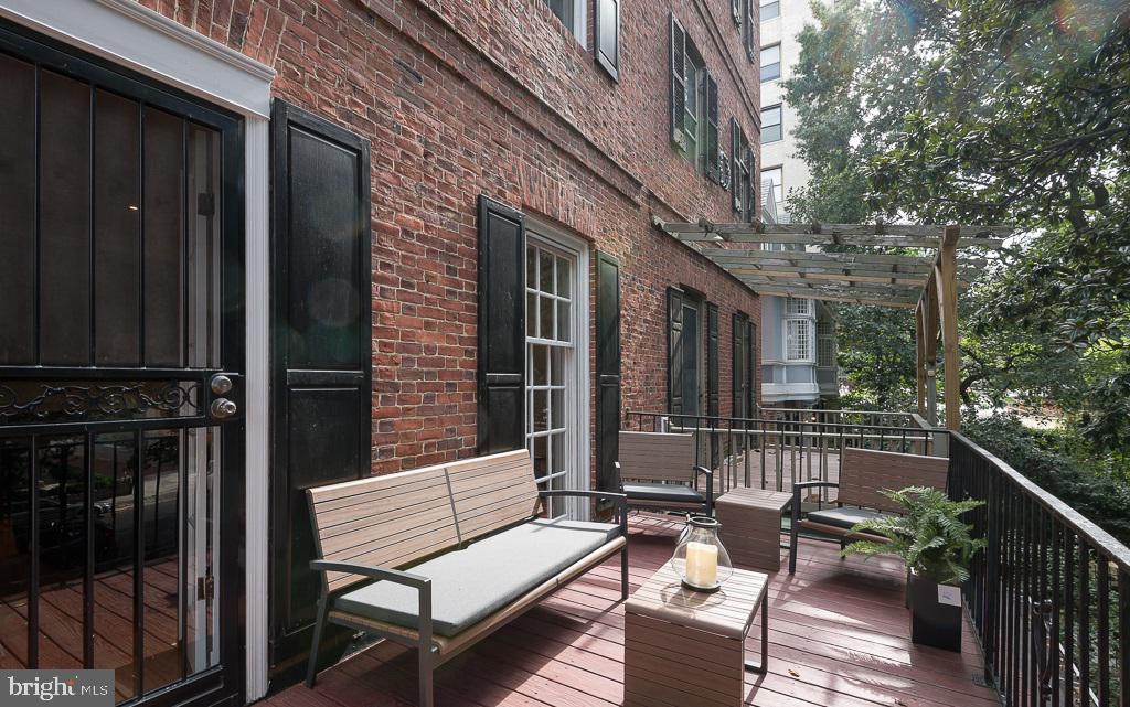 2321 Ashmead Place Northwest Washington, DC 20009 - Photo 8 of 32 Unit 1 - Deck