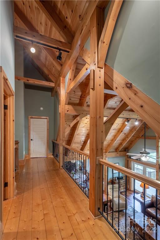 1553 Zacks Fork Road Lenoir, NC 28645 - Photo 30 of 48 a view of hallway with stairs
