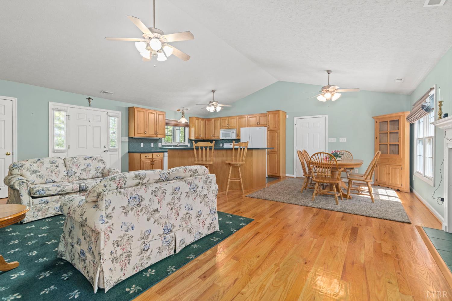 298 Braxton Ridge Road Amherst, VA 24521 - Photo 20 of 65 a living room with furniture and a wooden floor