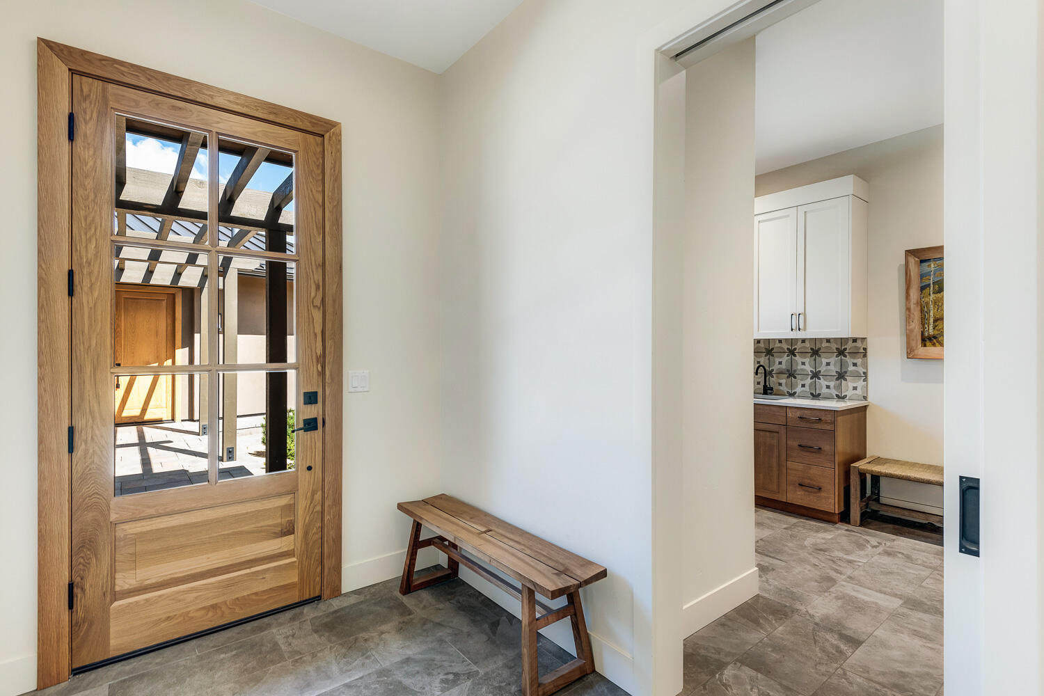 18243 Rock Springs Road Bend, OR 97703 - Photo 8 of 42 07 14 foyer to mud room