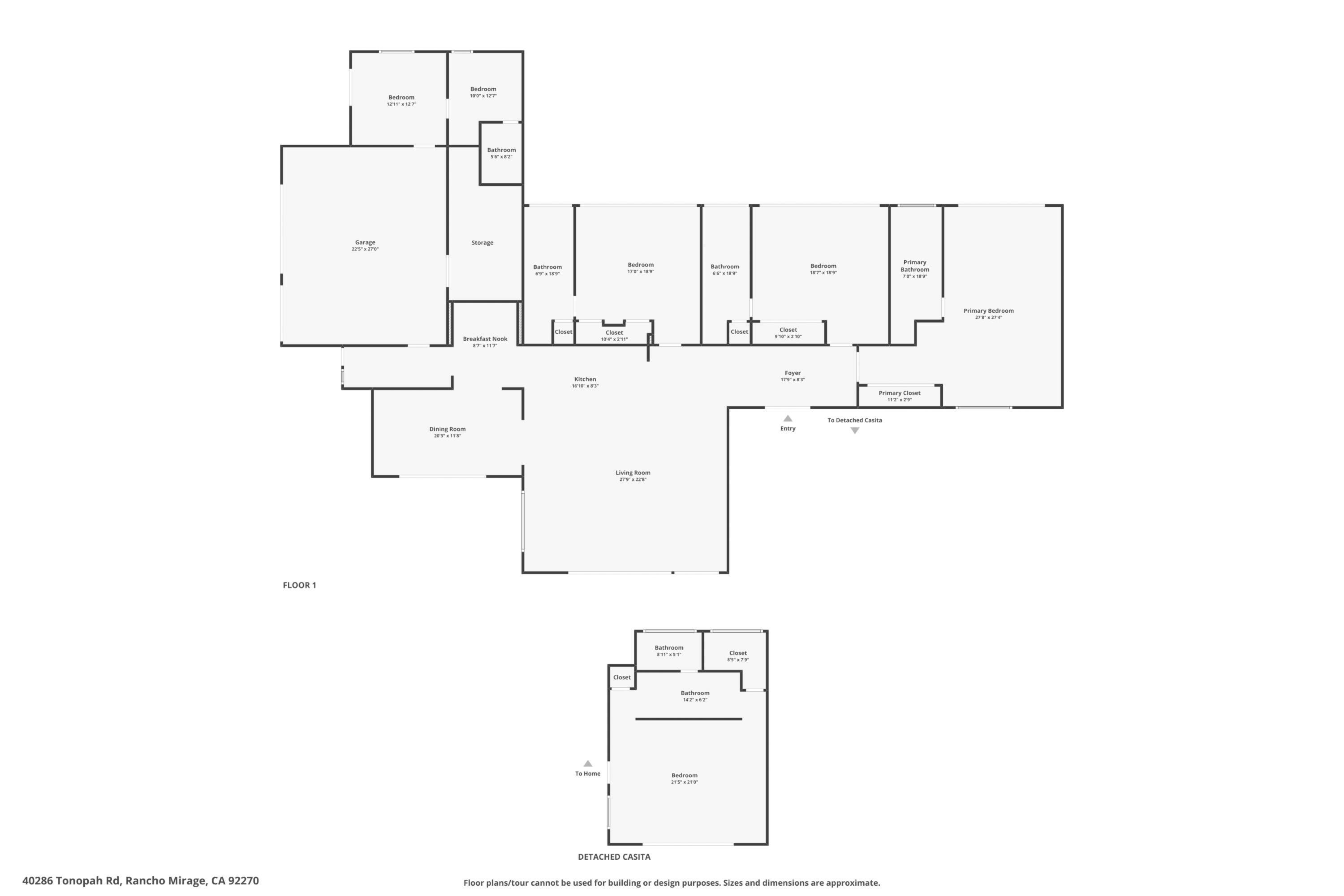 40286 Tonopah Road Rancho Mirage, CA 92270 - Photo 49 of 49 a bathroom with mirror sink