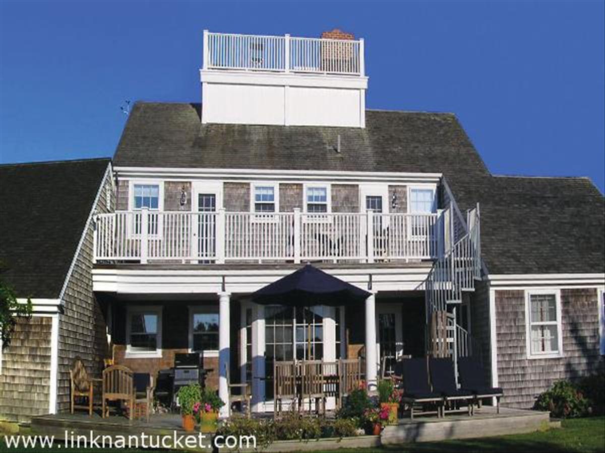 5 Cathcart Road Nantucket, MA 02554 - Photo 5 of 15 Rear of House