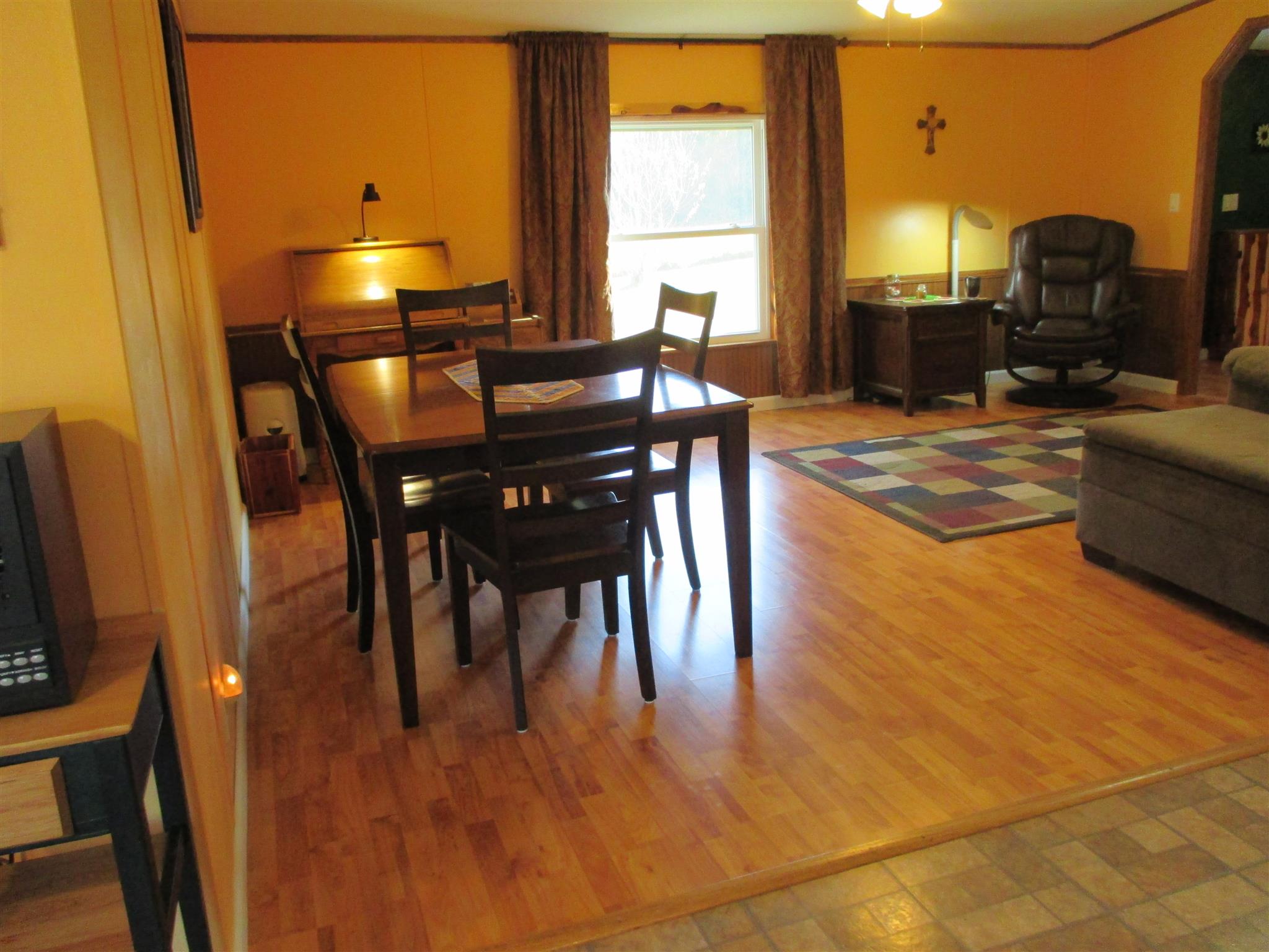 873 Prosser Road Leoma, TN 38468 - Photo 6 of 25 a dining room with furniture and a floor to ceiling window