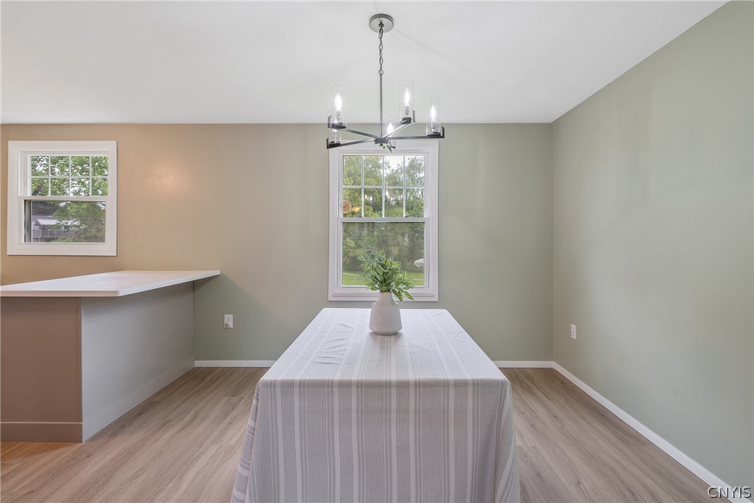 114 Saltwell Road Salina, NY 13090 - Photo 6 of 27 Feel free to bring your large table and chairs to make entertaining in this room a breeze. Paint updates through the home were also made only a few years ago, with calming neutral tones sure to accent any decor choices you decide.