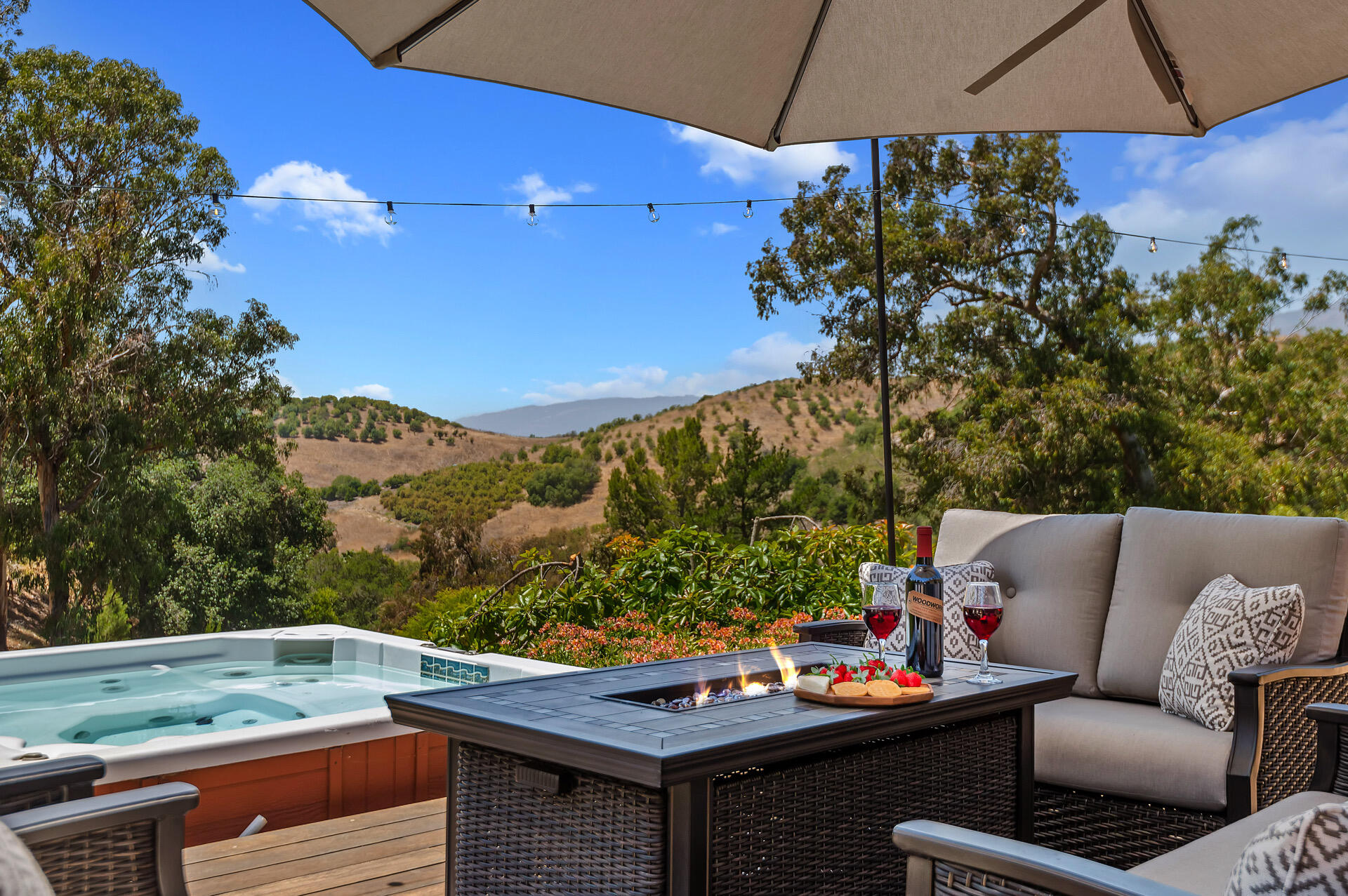 Undisclosed Address Santa Barbara, CA 93105 - Photo 8 of 30 a outdoor view with a sitting space