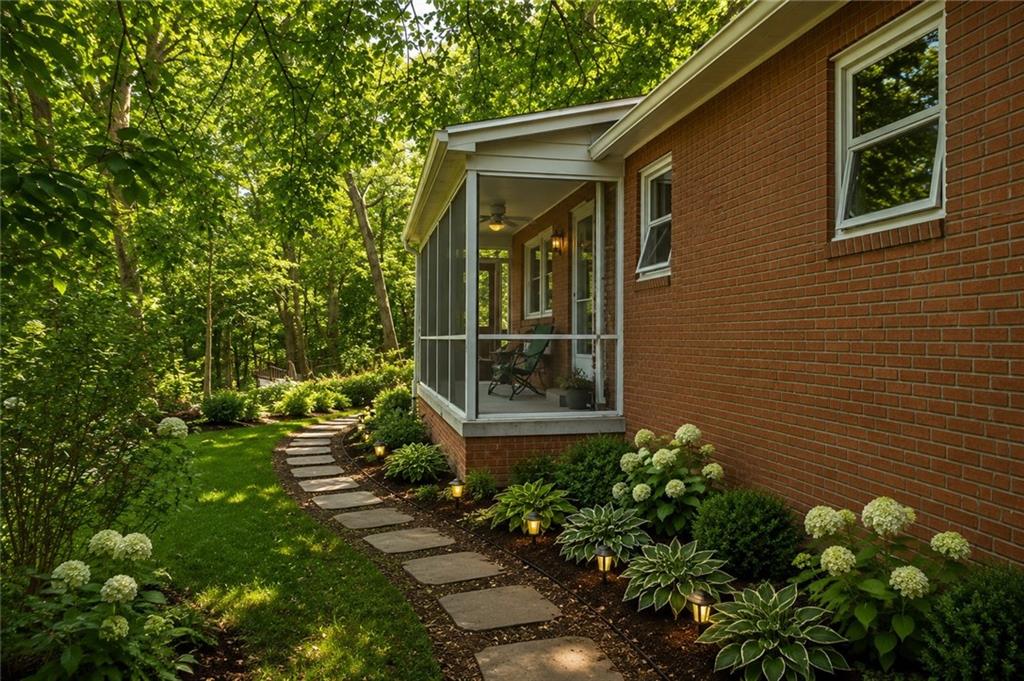 149 Seneca School Road Harmony, PA 16037 - Photo 11 of 50 VIRTUAL IDEA FOR THE FRONT/SIDE YARD