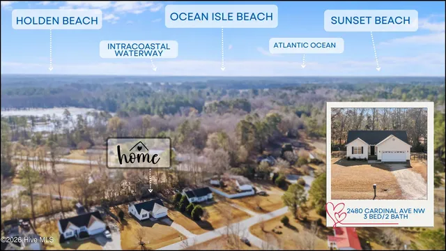 $235,000 | 2480 Cardinal Avenue Northwest, Longwood, NC 28452