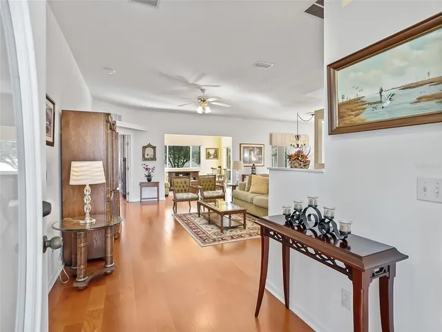 a view of a livingroom with furniture and a livingroom