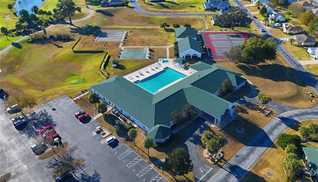 2323 Northwest 55th Avenue Road Ocala, FL 34482 - Photo 41 of 43 an aerial view of a house with a swimming pool