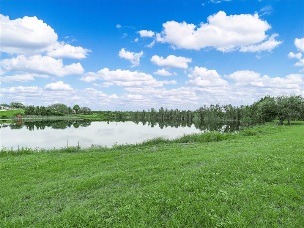 539 Eucalyptus Road Lake Wales, FL 33898 - Photo 16 of 19 a view of a lake from a yard