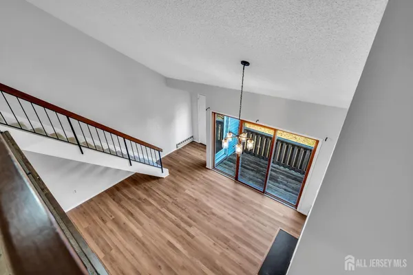 a view of a wooden fence