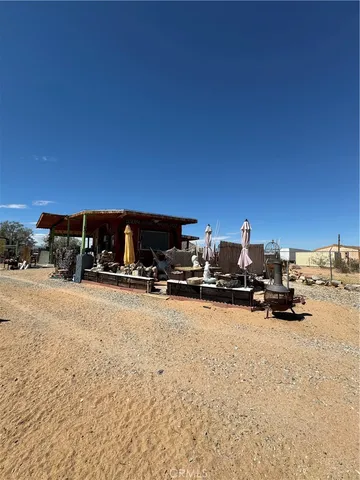 a view of a road with trees