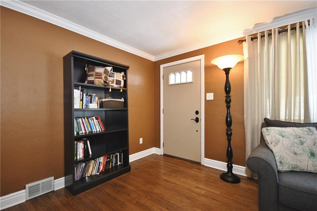 200 West Bruceton Road Pittsburgh, PA 15236 - Photo 2 of 25 The minute you walk through the front door you will notice all the updates that this home offers. Painted walls with newer white trim and baseboard accent the beautiful hardwood floors.
