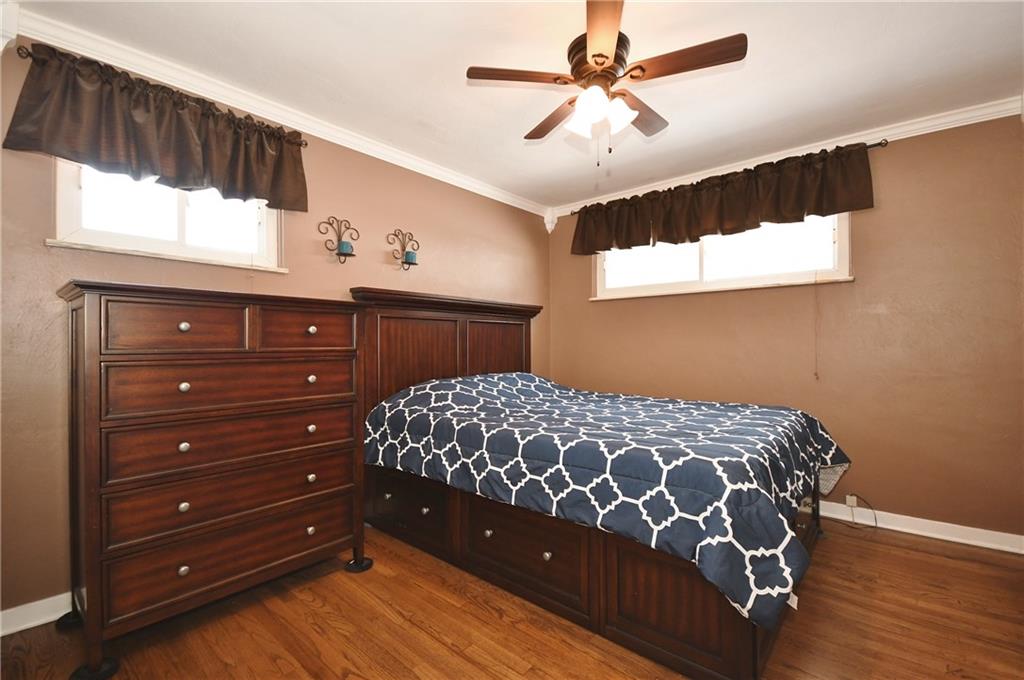 200 West Bruceton Road Pittsburgh, PA 15236 - Photo 12 of 25 Another view of the master bedroom with paddle fan and good wall space for arranging furniture.