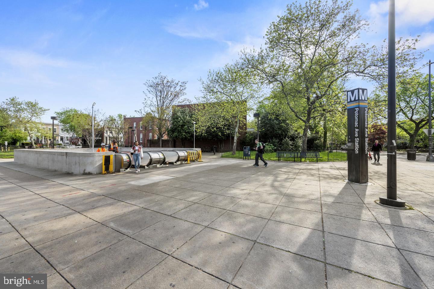 1616 D Street Southeast Washington, DC 20003 - Photo 36 of 37 a view of a park with swings and slides