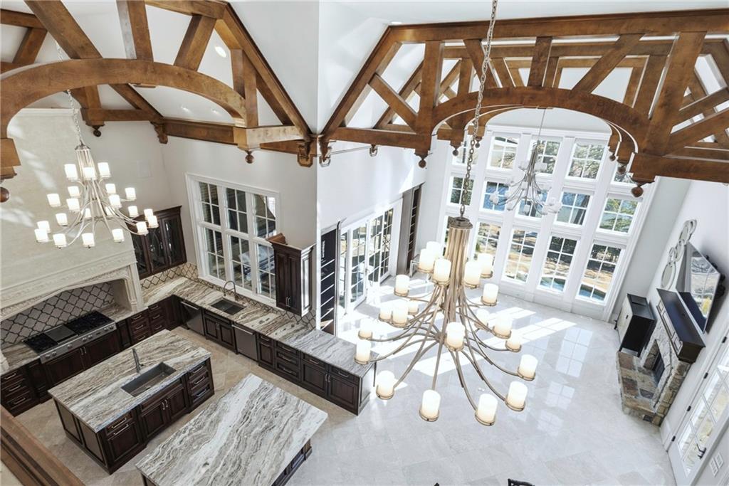 2957 Darlington Run Duluth, GA 30097 - Photo 21 of 58 a view of a livingroom with furniture and a chandelier
