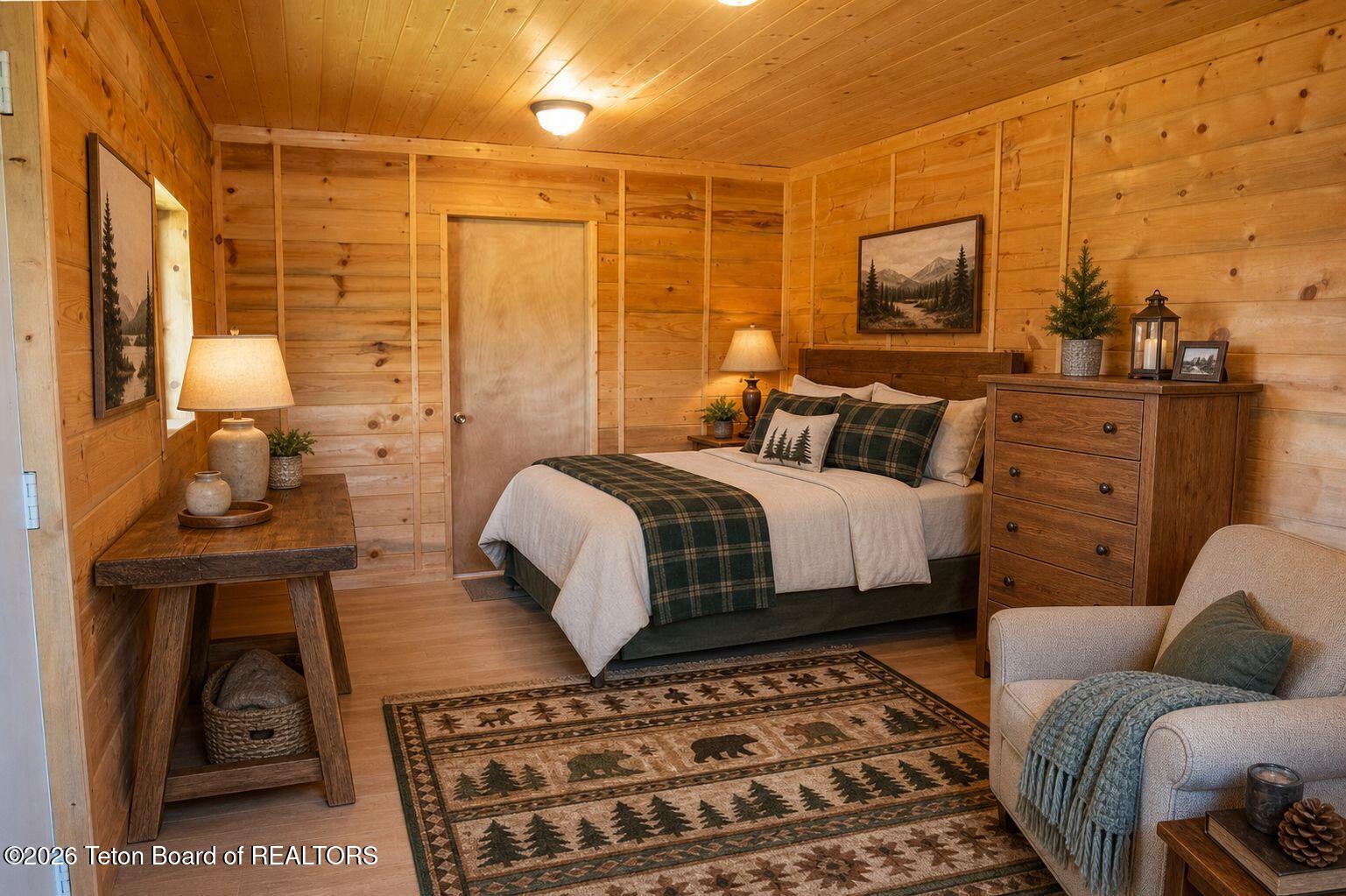 41 Marsh Creek Road Cora, WY 82925 - Photo 36 of 53 Bunk House Interior West