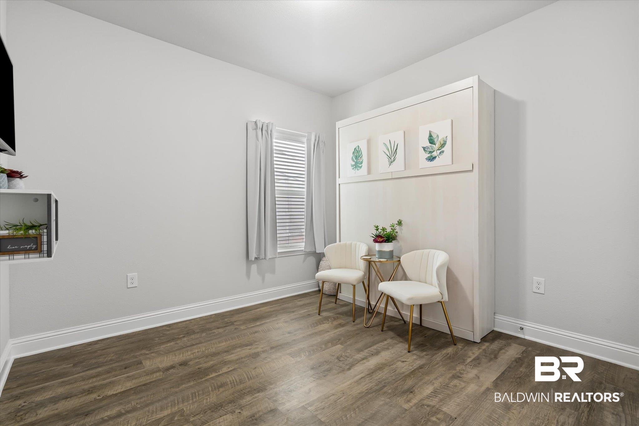 23246 Lieutenant Avenue Foley, AL 36535 - Photo 23 of 36 Living area featuring dark hardwood / wood-style floors