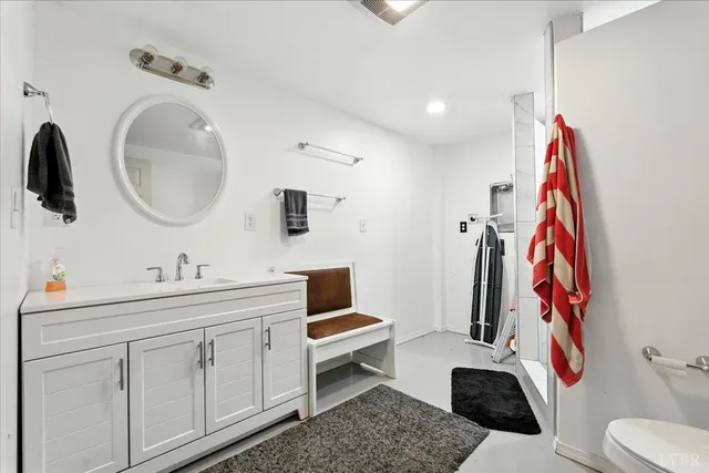 a table with chairs in front of it