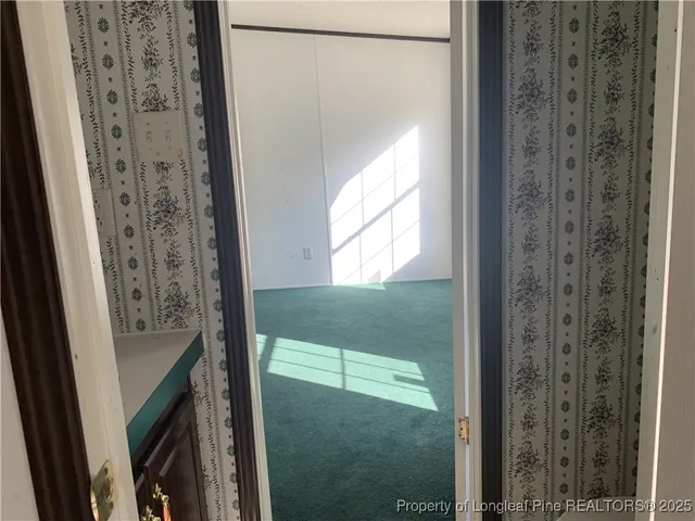 a view of front door