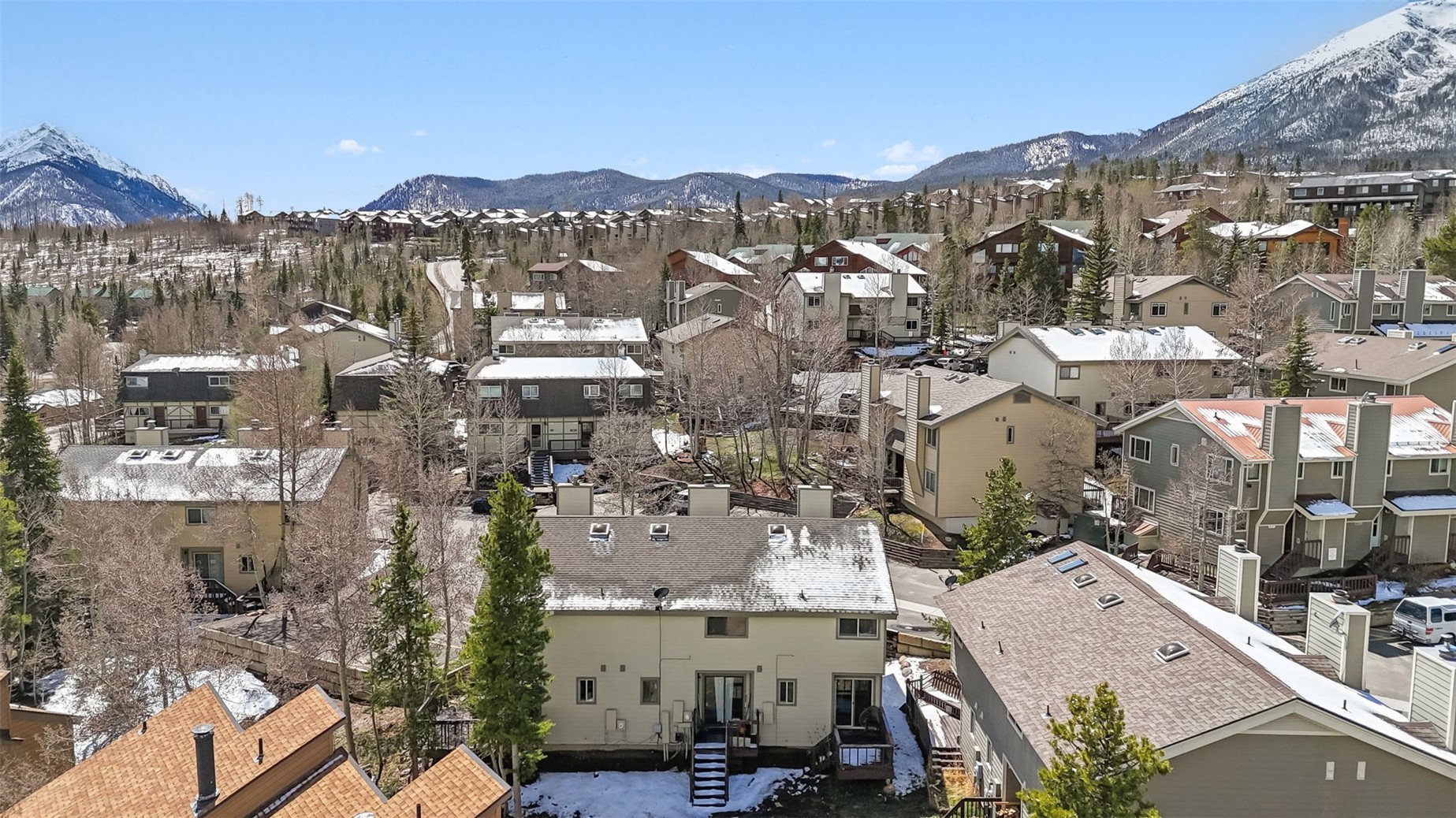 6920 Ryan Gulch Road, Unit 6920 Silverthorne, CO 80498 - Photo 43 of 48 a view of a city