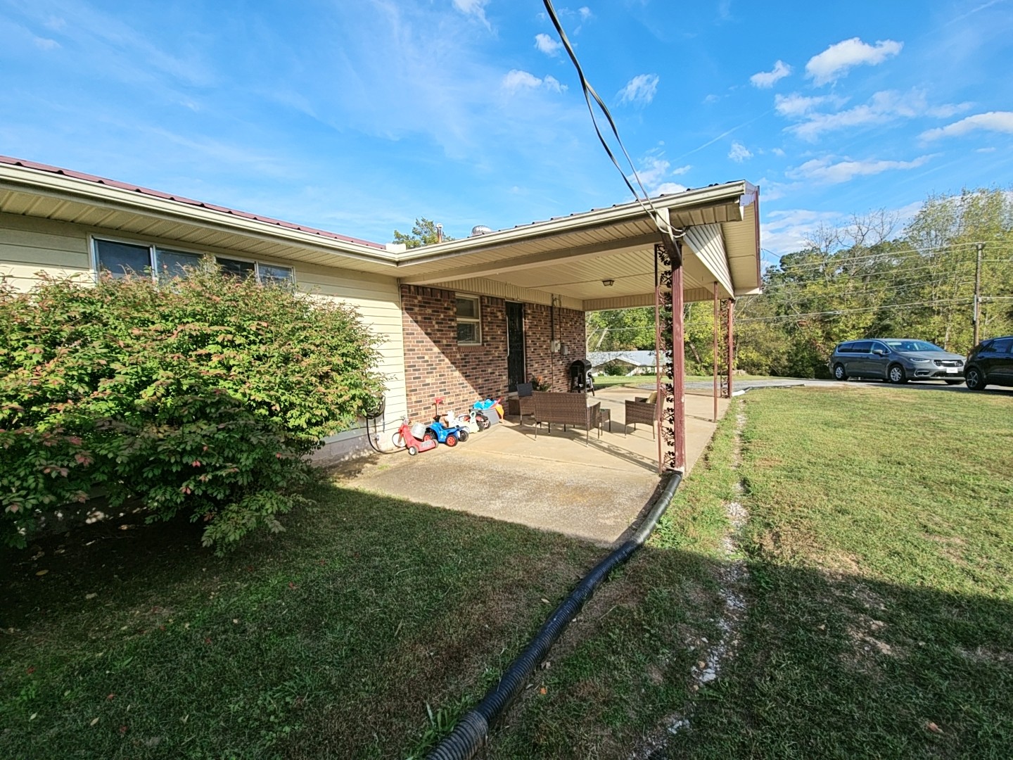 2122 Old Decaturville Road Parsons, TN 38363 - Photo 11 of 37 a view of back yard of the house