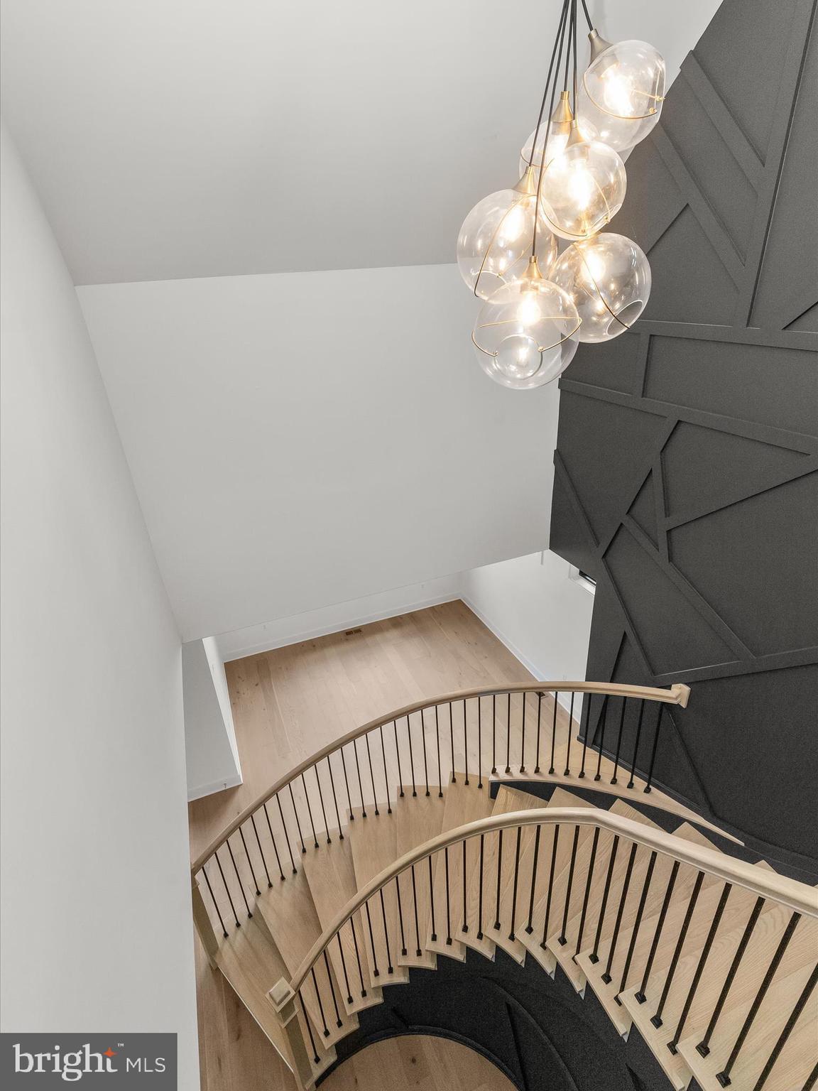 2505 Triumph Road Finksburg, MD 21048 - Photo 63 of 114 Designer Lighting over Curved Stair