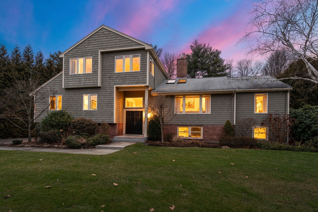 81 Woodfall Road Belmont, MA 02478 - Photo 37 of 37 a front view of a house with a yard
