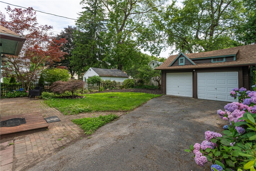 36 Hathaway Road Irondequoit, NY 14617 - Photo 18 of 19 Private backyard with valuable landscaping and two