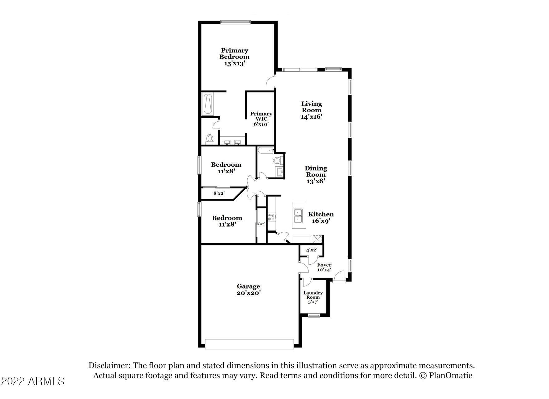 22686 North Chase Drive Maricopa, AZ 85138 - Photo 17 of 17 001-photo-floor-plan-11234153