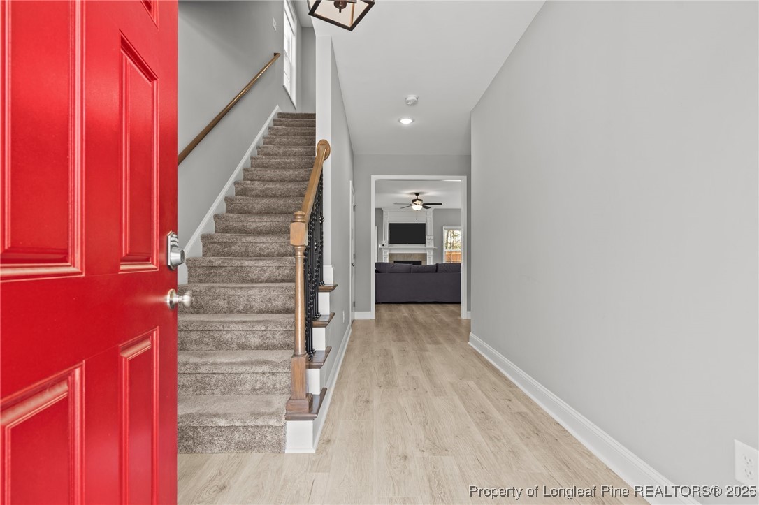 6438 Calloway Road Aberdeen, NC 28315 - Photo 6 of 50 a view of entryway and hall
